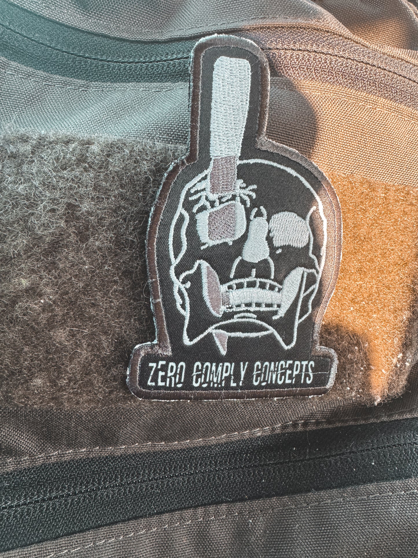 ZCC Logo - Velcro Patch (4”x3”)
