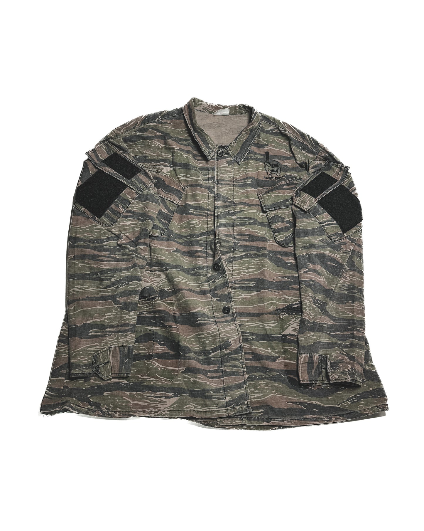 NEW BDU Jacket - Vietnamese Tiger Stripe - Medium Long NEW BDU Jacket - Vietnamese Tiger Stripe - Medium Long